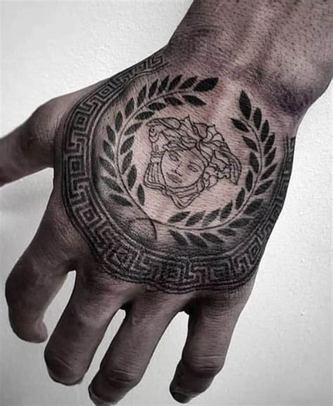 tatuagem versace|versace head tattoo.